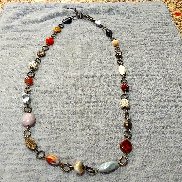 Necklace and hoop earrings, Premier Design. 2 Piece Set. Excellent condition. - Picture 4 of 5